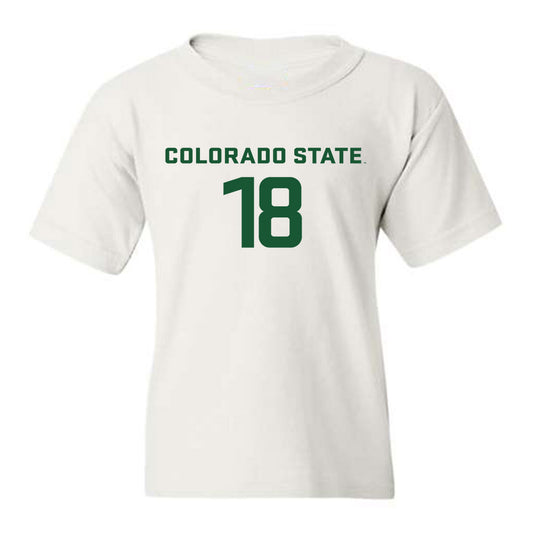 Colorado State - NCAA Women's Soccer : Olivia Fout - Youth T-Shirt