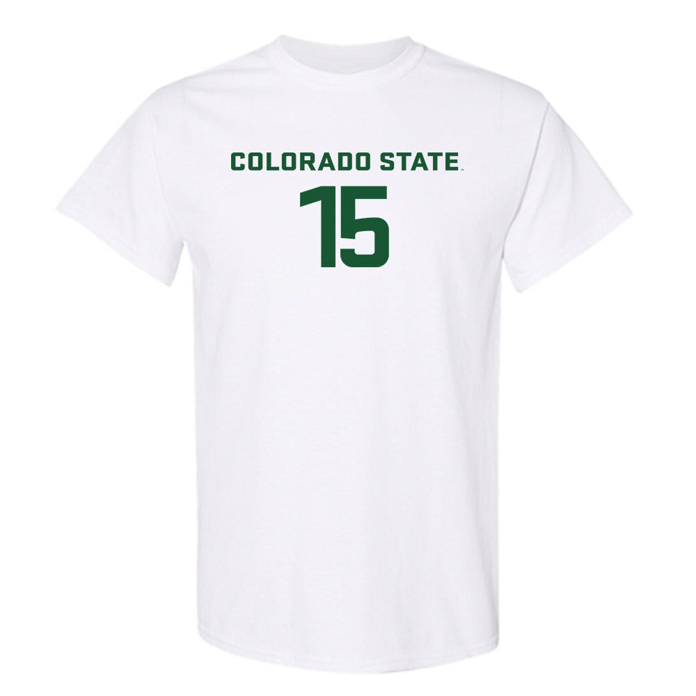 Colorado State - NCAA Women's Soccer : Layla Jakins - T-Shirt-0