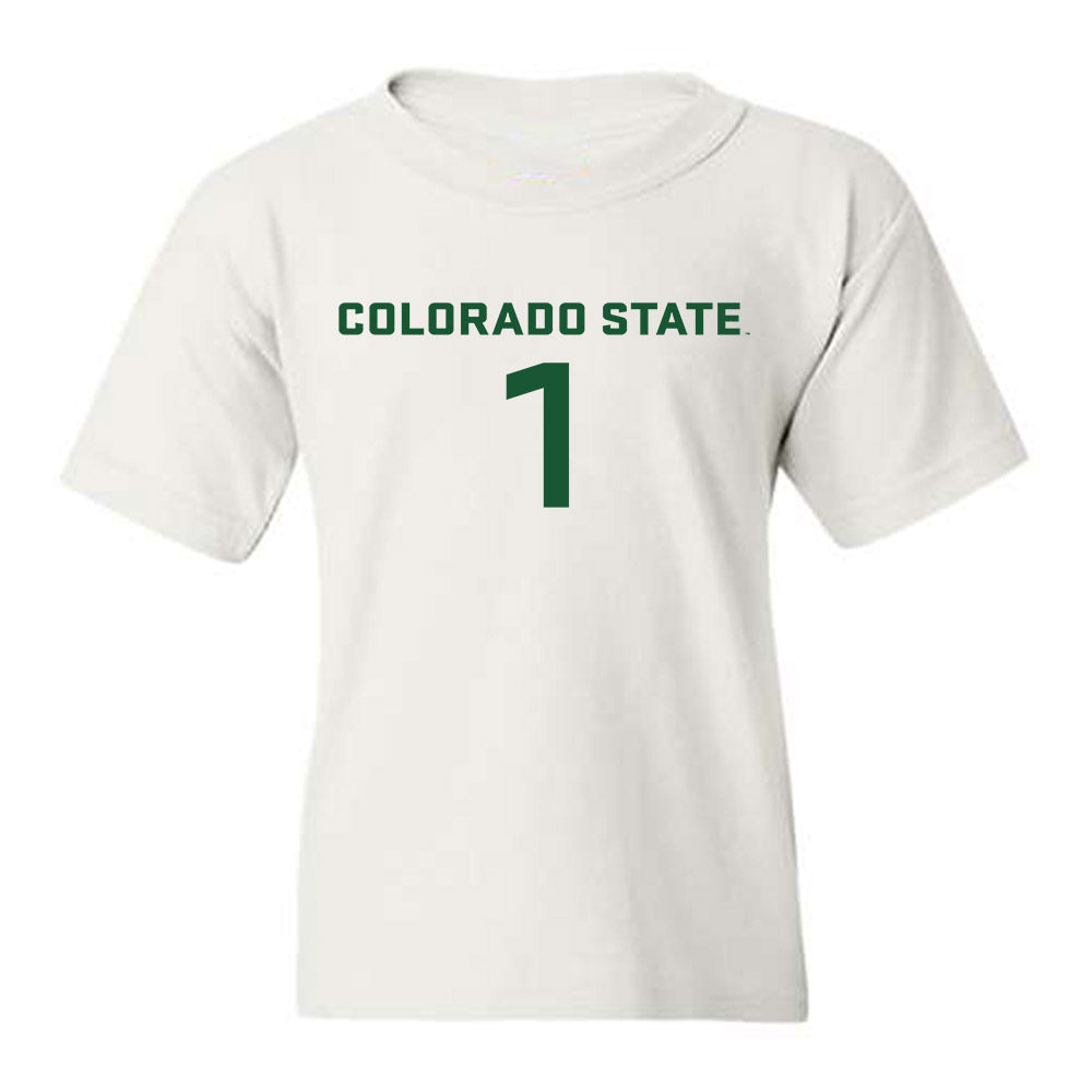 Colorado State - NCAA Women's Soccer : Libby Brooker - Youth T-Shirt-0