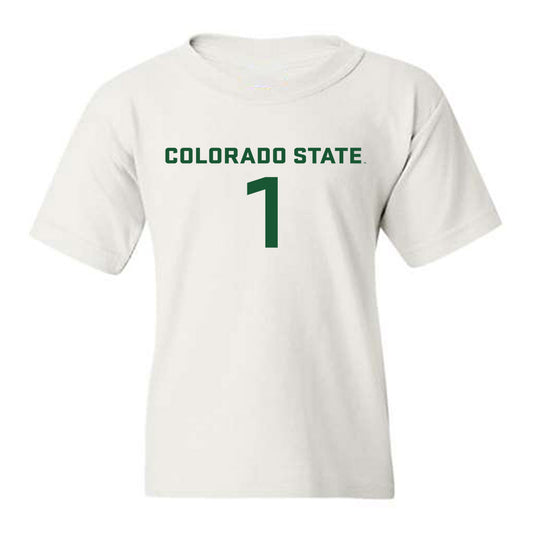 Colorado State - NCAA Women's Soccer : Libby Brooker - Youth T-Shirt-0
