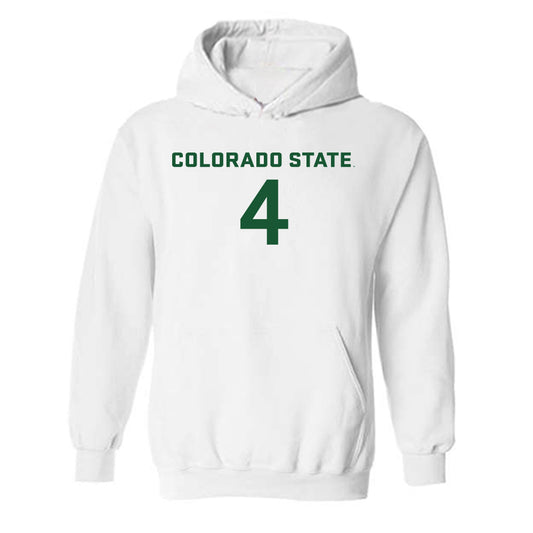 Colorado State - NCAA Women's Soccer : Kylie Briscoe - Hooded Sweatshirt-0