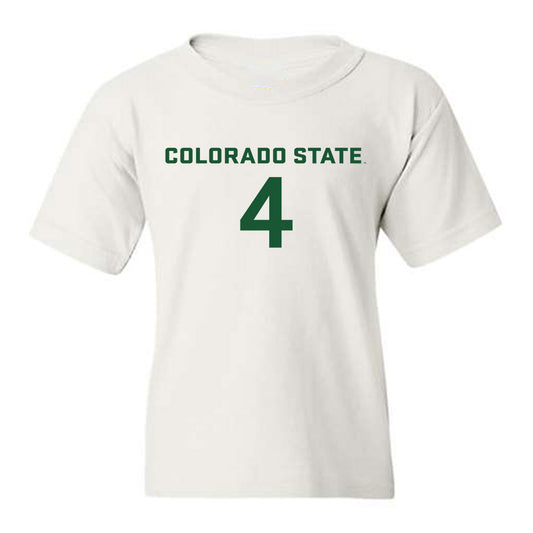 Colorado State - NCAA Women's Soccer : Kylie Briscoe - Youth T-Shirt-0