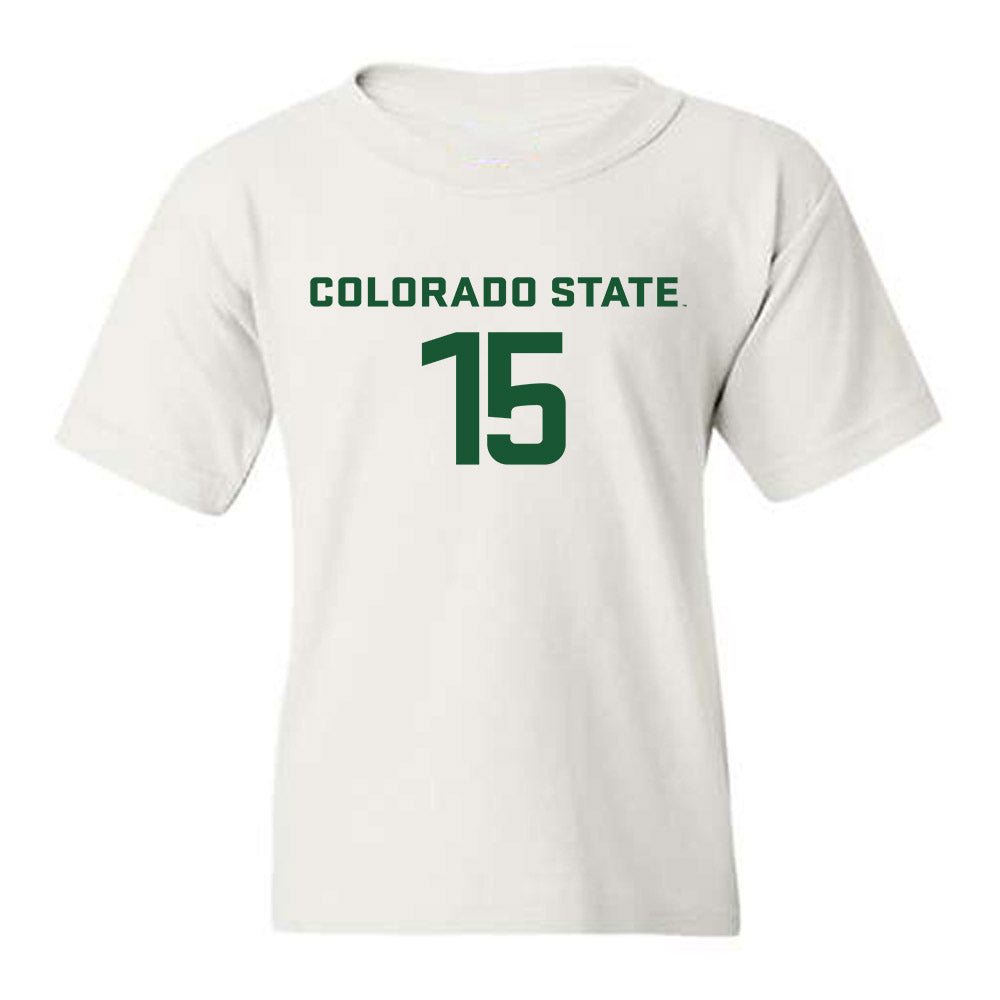 Colorado State - NCAA Women's Soccer : Layla Jakins - Youth T-Shirt-0