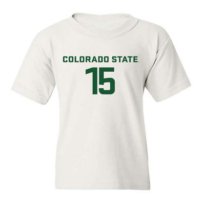 Colorado State - NCAA Women's Soccer : Layla Jakins - Youth T-Shirt-0