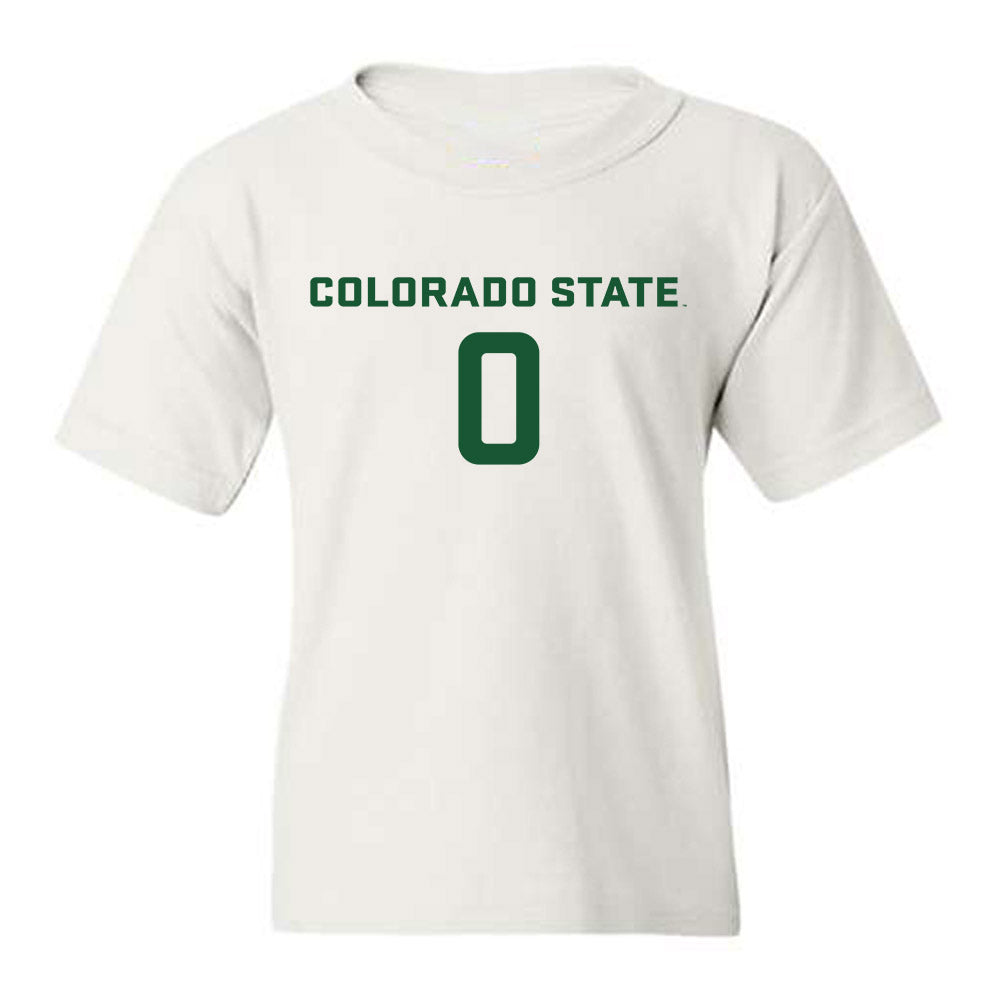 Colorado State - NCAA Women's Soccer : Addison Huber - Youth T-Shirt-0