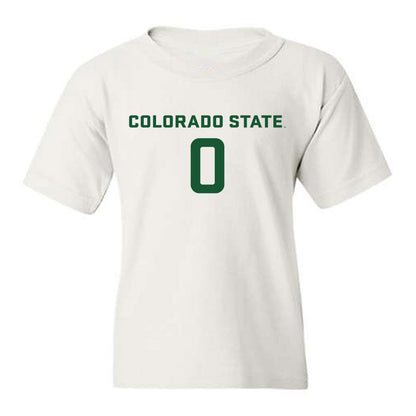 Colorado State - NCAA Women's Soccer : Addison Huber - Youth T-Shirt-0