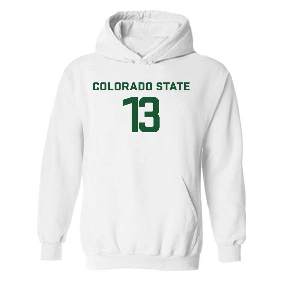 Colorado State - NCAA Women's Soccer : Aleyse Evers - Hooded Sweatshirt