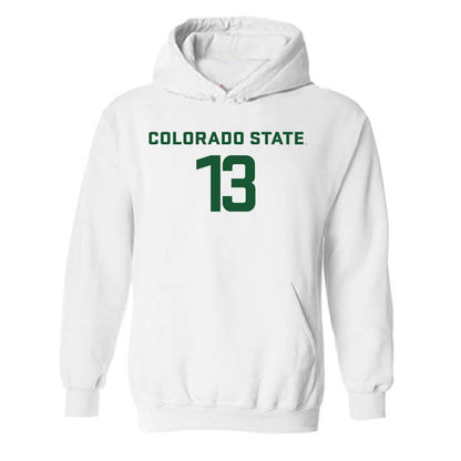 Colorado State - NCAA Women's Soccer : Aleyse Evers - Hooded Sweatshirt