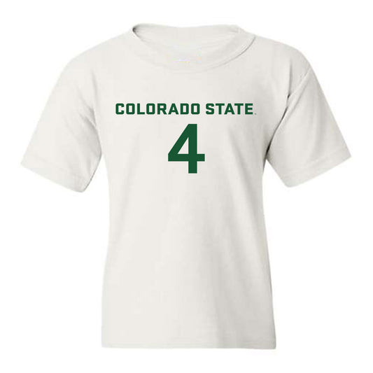 Colorado State - NCAA Women's Soccer : Olivia Stutzman - Youth T-Shirt