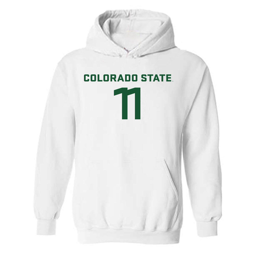 Colorado State - NCAA Women's Soccer : Hanna McKay - Hooded Sweatshirt-0