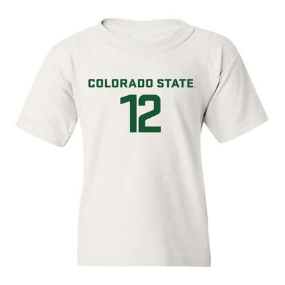 Colorado State - NCAA Women's Soccer : Piper Carlson - Youth T-Shirt-0