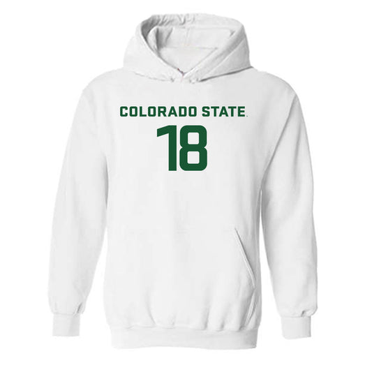 Colorado State - NCAA Women's Soccer : Olivia Fout - Hooded Sweatshirt