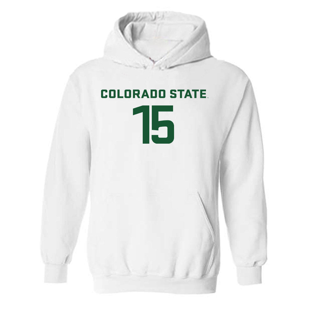 Colorado State - NCAA Women's Soccer : Layla Jakins - Hooded Sweatshirt-0