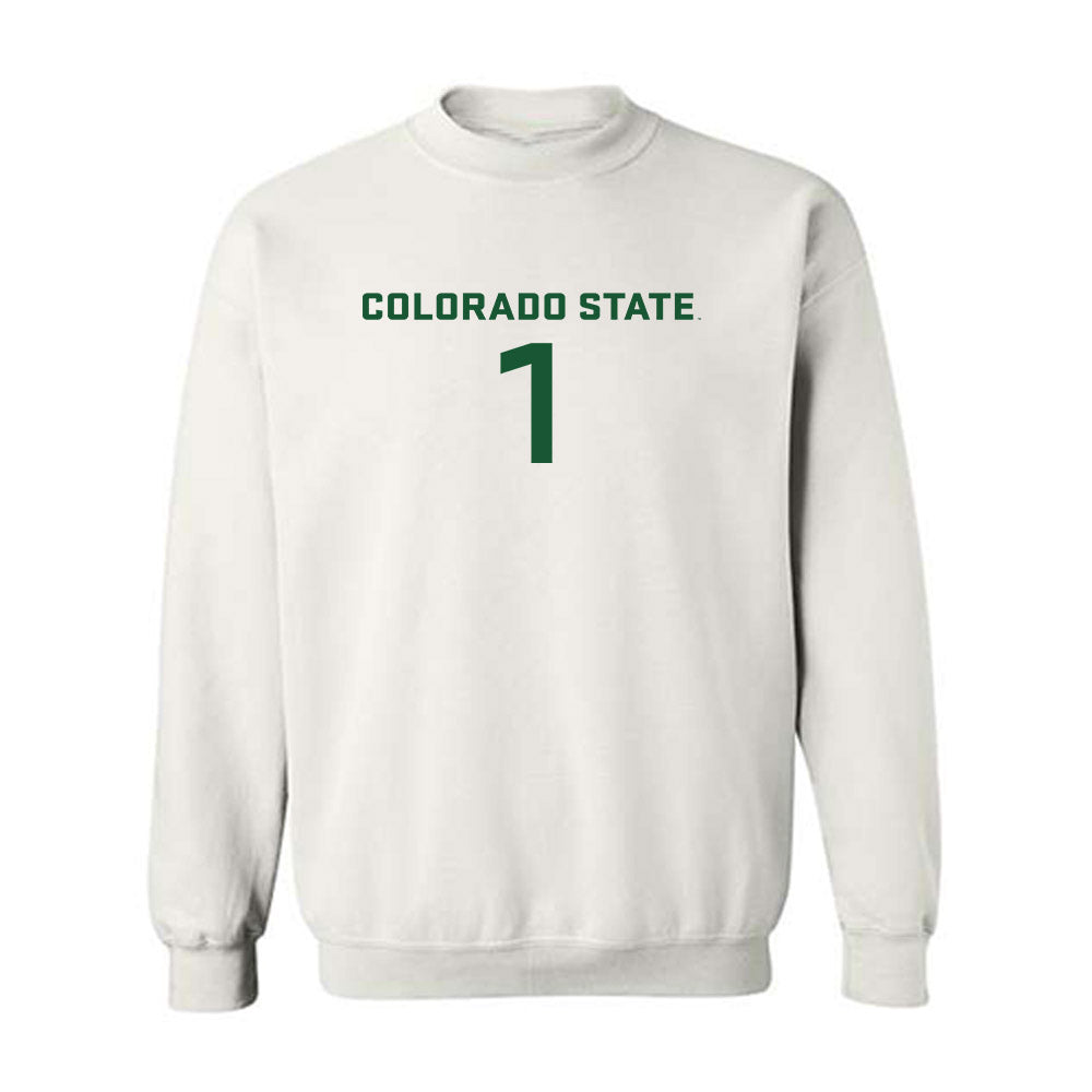 Colorado State - NCAA Women's Soccer : Libby Brooker - Crewneck Sweatshirt-0