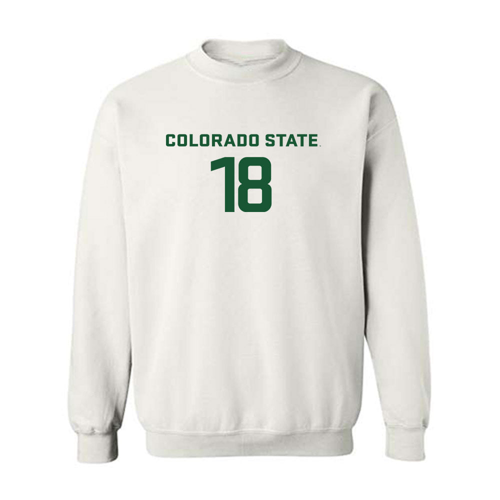 Colorado State - NCAA Women's Soccer : Olivia Fout - Crewneck Sweatshirt