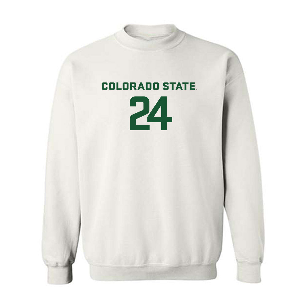 Colorado State - NCAA Women's Soccer : Eden Nicholson - Crewneck Sweatshirt-0