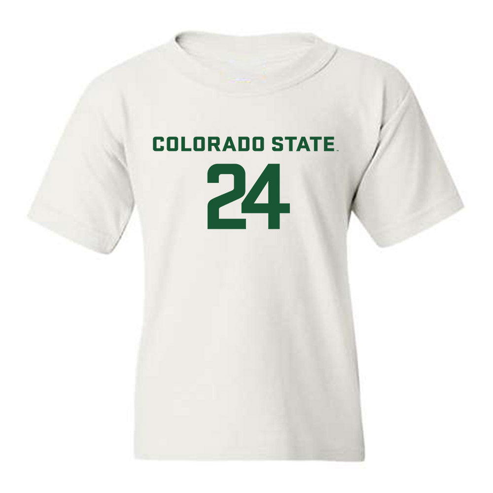 Colorado State - NCAA Women's Soccer : Eden Nicholson - Youth T-Shirt-0