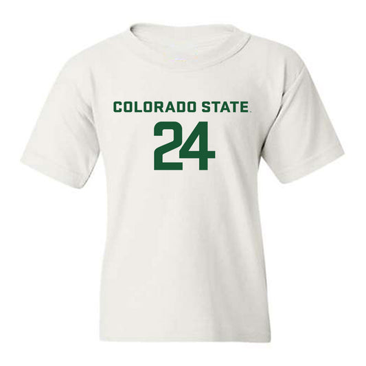 Colorado State - NCAA Women's Soccer : Eden Nicholson - Youth T-Shirt-0