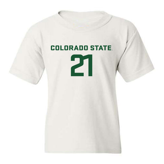 Colorado State - NCAA Women's Soccer : Ashley Bahr - Youth T-Shirt