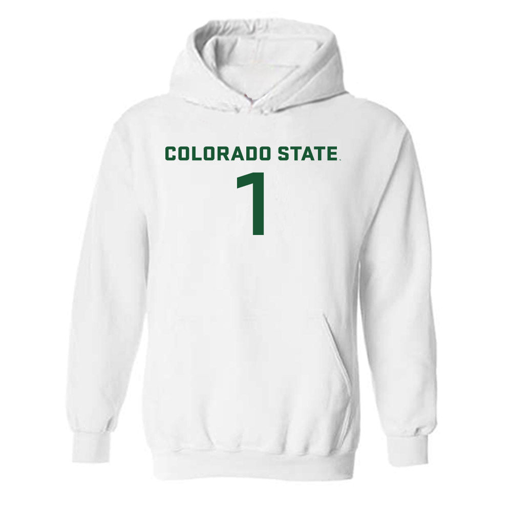Colorado State - NCAA Women's Soccer : Libby Brooker - Hooded Sweatshirt-0