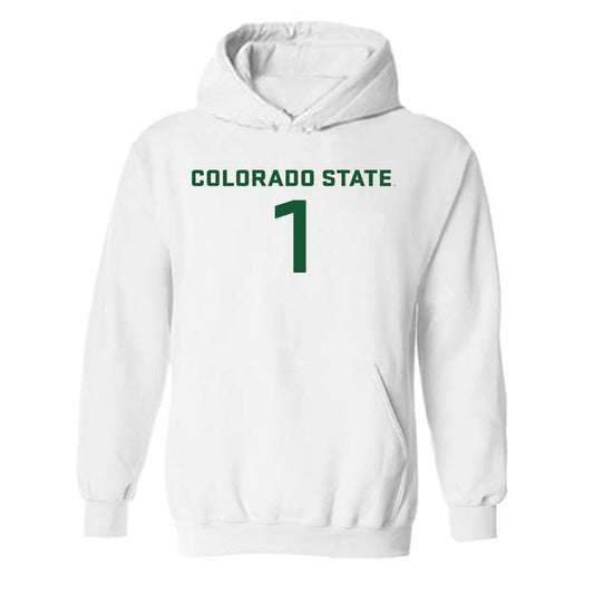 Colorado State - NCAA Women's Soccer : Libby Brooker - Hooded Sweatshirt-0