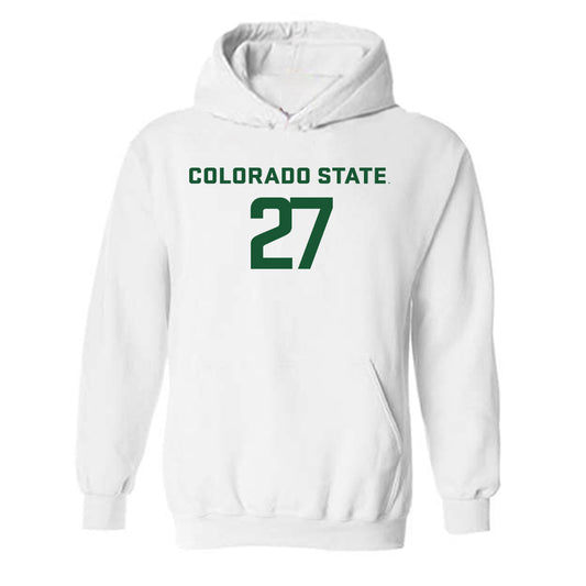Colorado State - NCAA Women's Soccer : Amairany Vidana - Hooded Sweatshirt-0