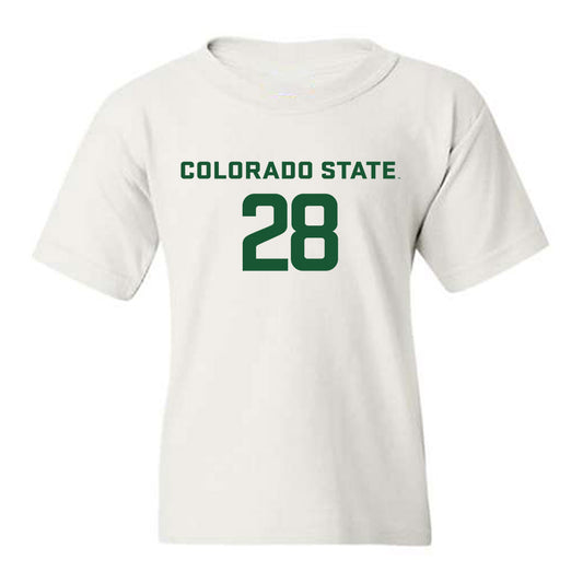 Colorado State - NCAA Women's Soccer : Sam Cortez - Youth T-Shirt