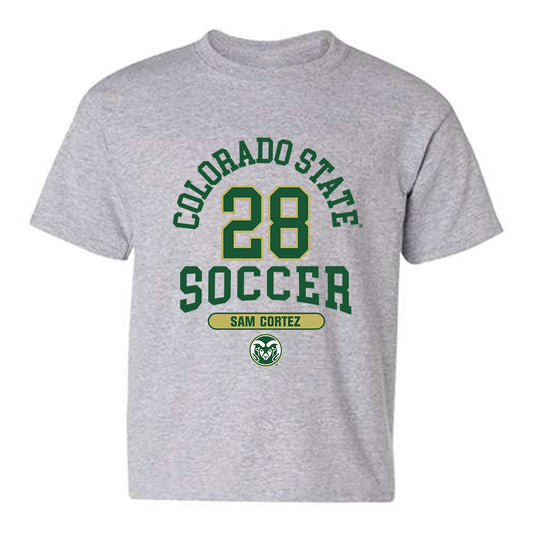 Colorado State - NCAA Women's Soccer : Sam Cortez - Youth T-Shirt