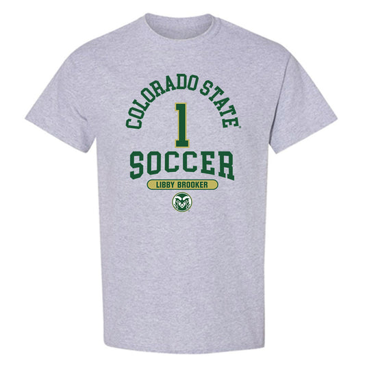 Colorado State - NCAA Women's Soccer : Libby Brooker - T-Shirt-0