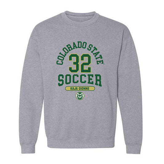 Colorado State - NCAA Women's Soccer : Kaja Dionne - Crewneck Sweatshirt-0