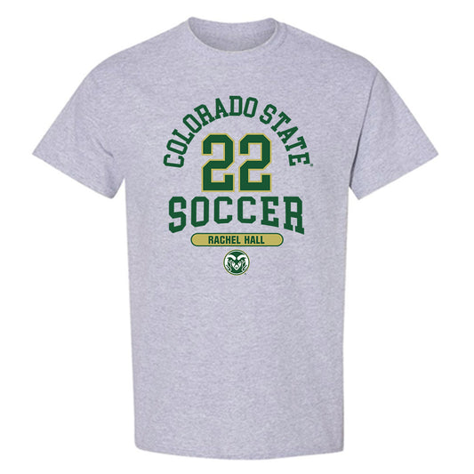 Colorado State - NCAA Women's Soccer : Rachel Hall - T-Shirt