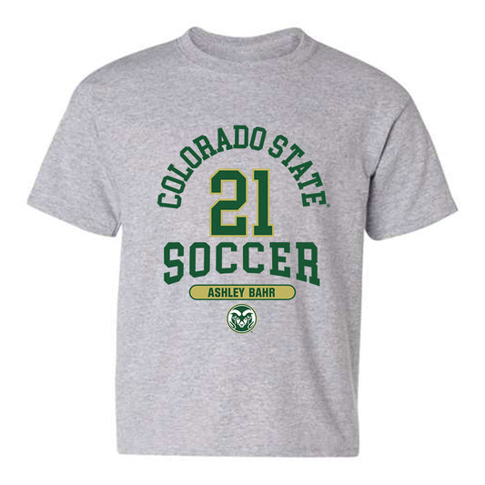 Colorado State - NCAA Women's Soccer : Ashley Bahr - Youth T-Shirt