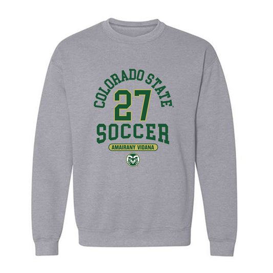 Colorado State - NCAA Women's Soccer : Amairany Vidana - Crewneck Sweatshirt-0