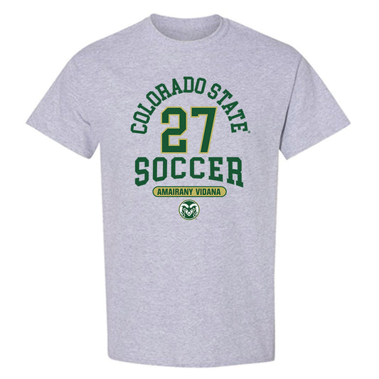 Colorado State - NCAA Women's Soccer : Amairany Vidana - T-Shirt-0