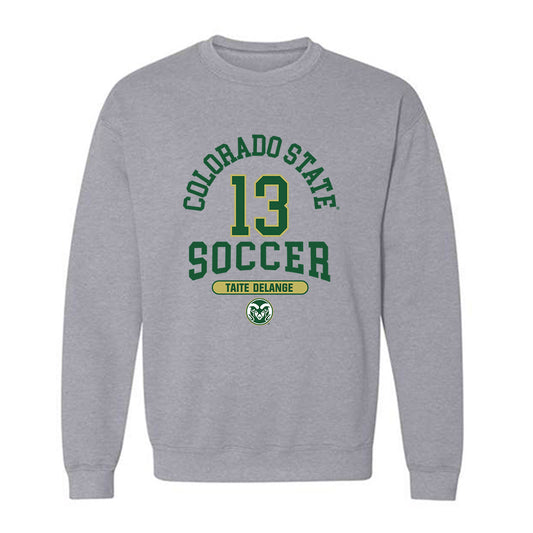 Colorado State - NCAA Women's Soccer : Taite DeLange - Crewneck Sweatshirt