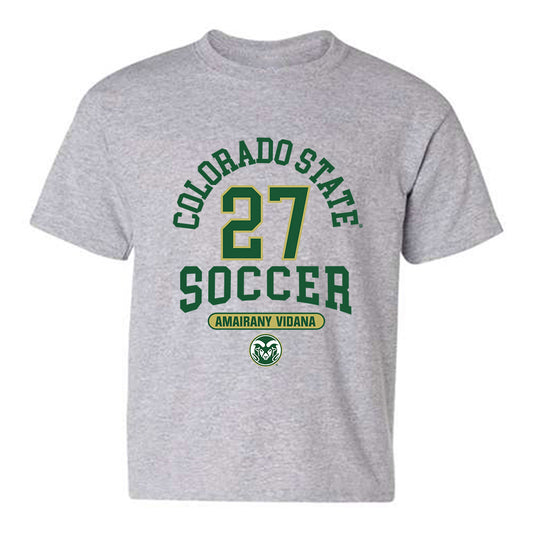 Colorado State - NCAA Women's Soccer : Amairany Vidana - Youth T-Shirt-0