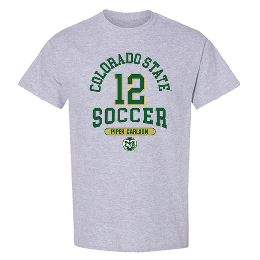 Colorado State - NCAA Women's Soccer : Piper Carlson - T-Shirt-0