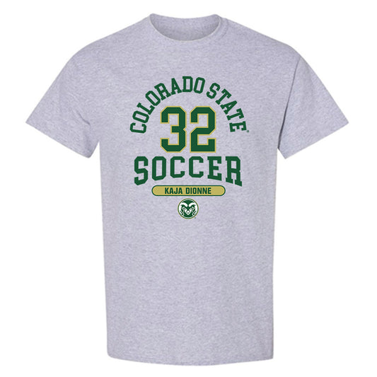 Colorado State - NCAA Women's Soccer : Kaja Dionne - T-Shirt-0