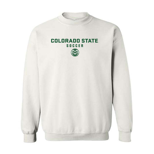 Colorado State - NCAA Women's Soccer : Piper Carlson - Classic Shersey Crewneck Sweatshirt-0