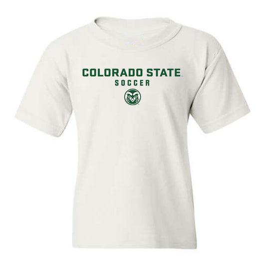 Colorado State - NCAA Women's Soccer : Avery Boulom - Classic Shersey Youth T-Shirt