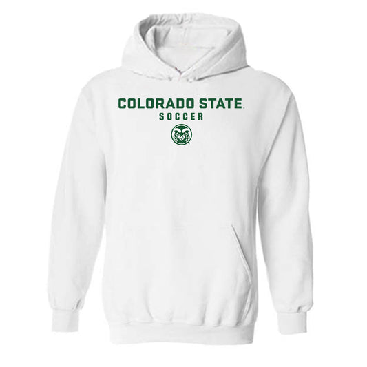 Colorado State - NCAA Women's Soccer : Libby Brooker - Classic Shersey Hooded Sweatshirt-0