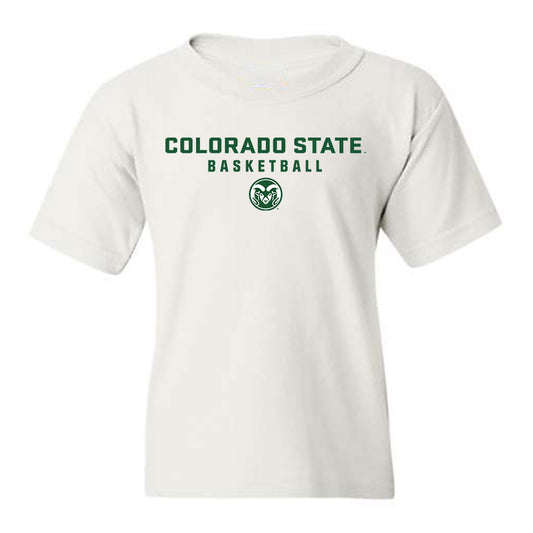 Colorado State - NCAA Men's Basketball : Isaiah Stevens - Youth T-Shirt