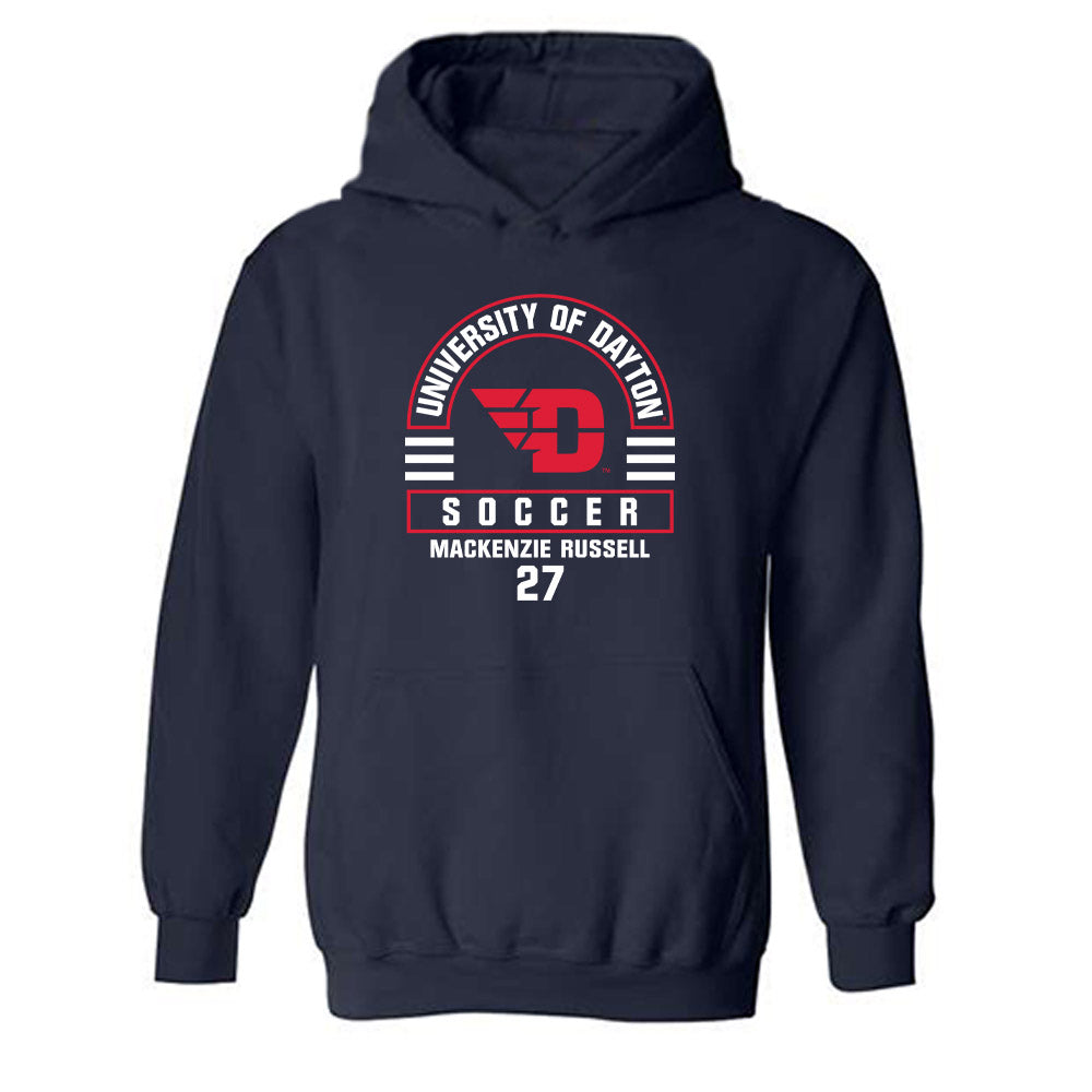 Dayton - NCAA Women's Soccer : Mackenzie Russell - Classic Fashion Shersey Hooded Sweatshirt