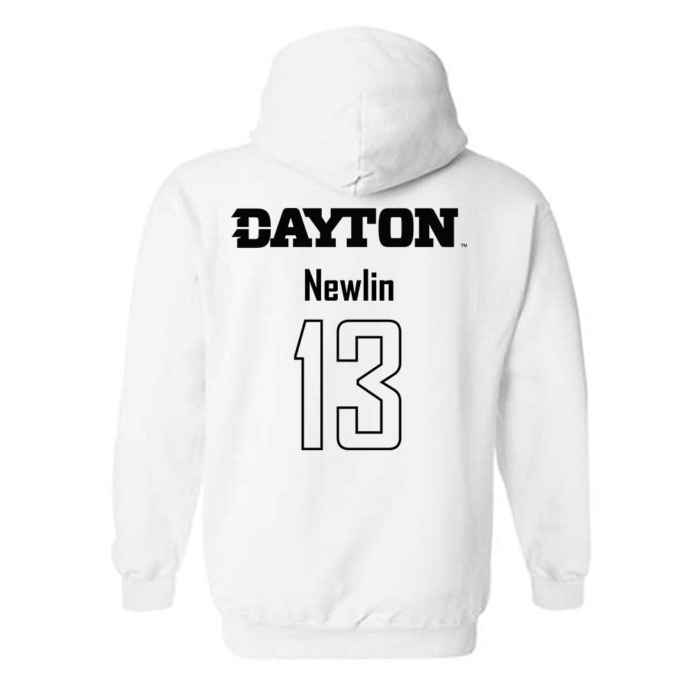 Dayton - NCAA Women's Soccer : Emery Newlin - Replica Shersey Hooded Sweatshirt-1