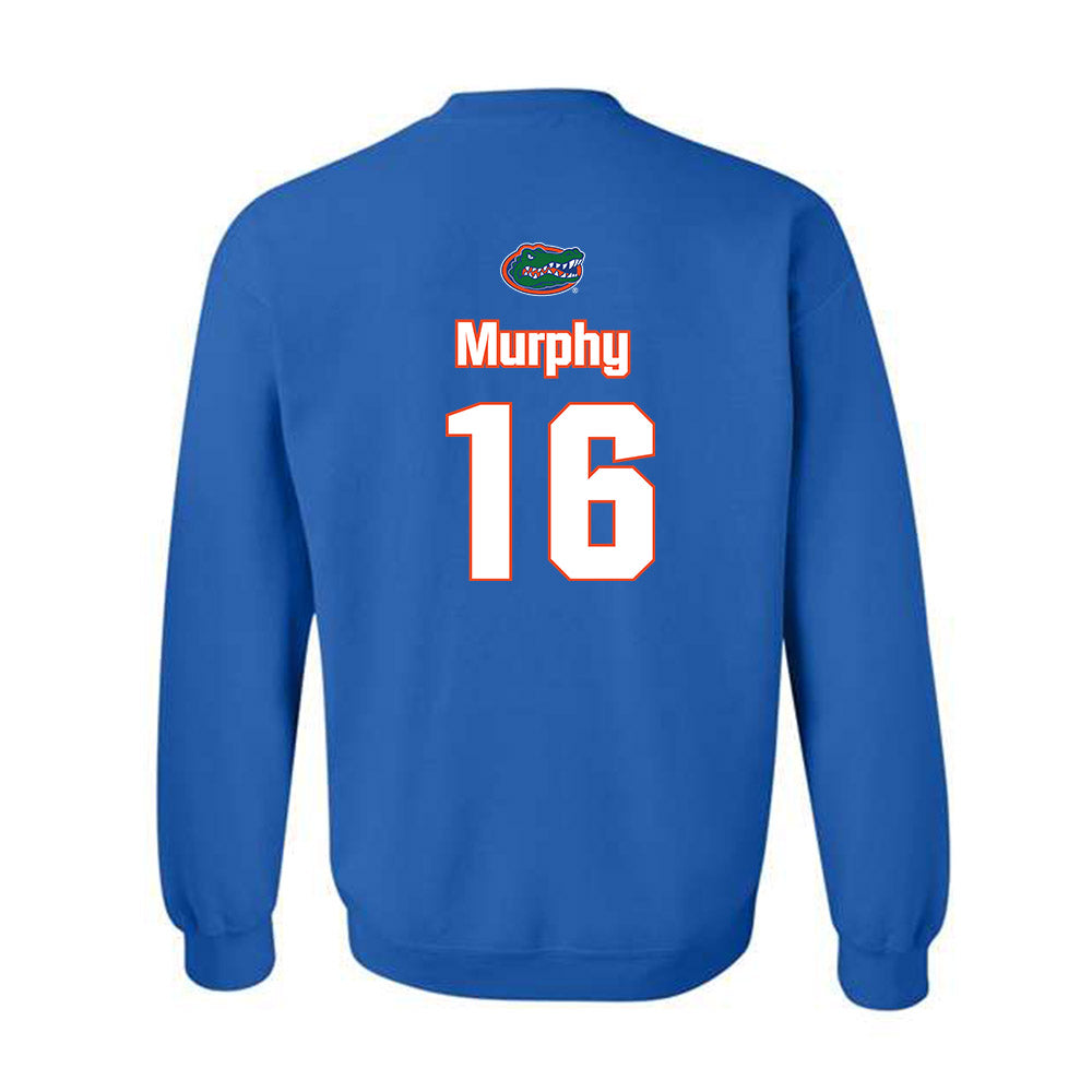 Florida - NCAA Women's Soccer : Brinley Murphy - Replica Shersey Crewneck Sweatshirt-1