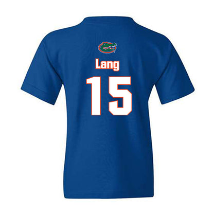 Florida - NCAA Women's Soccer : Addy Lang - Replica Shersey Youth T-Shirt-1