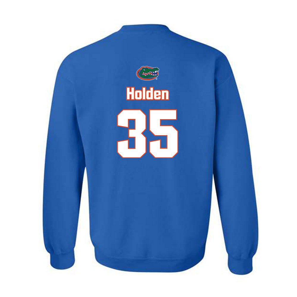 Florida - NCAA Women's Soccer : Lily Holden - Replica Shersey Crewneck Sweatshirt-1