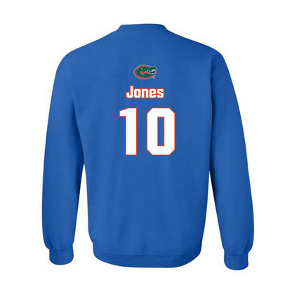 Florida - NCAA Women's Soccer : Madison Jones - Replica Shersey Crewneck Sweatshirt-1
