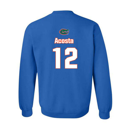 Florida - NCAA Women's Soccer : Ryleigh Acosta - Replica Shersey Crewneck Sweatshirt