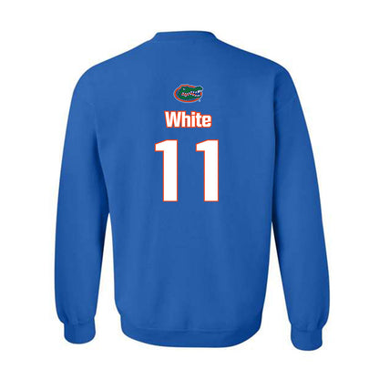 Florida - NCAA Women's Soccer : Sophie White - Replica Shersey Crewneck Sweatshirt